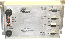 4-port DeviceNet to Serial-link gateway